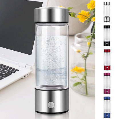 Portable and Rechargeable Hydrogen Water Bottle
