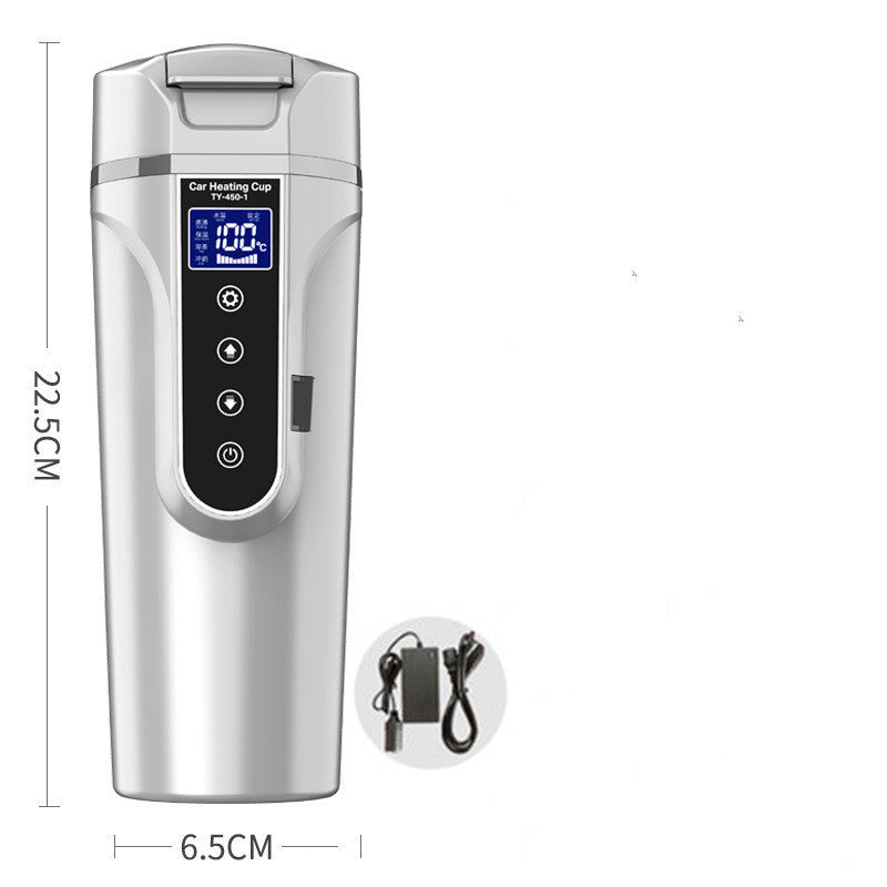 Portable Car Water Bottle with Smart Touch Digital Display