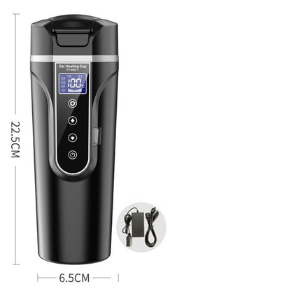 Portable Car Water Bottle with Smart Touch Digital Display