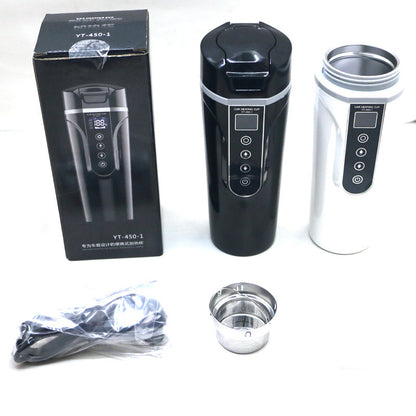 Portable Car Water Bottle with Smart Touch Digital Display