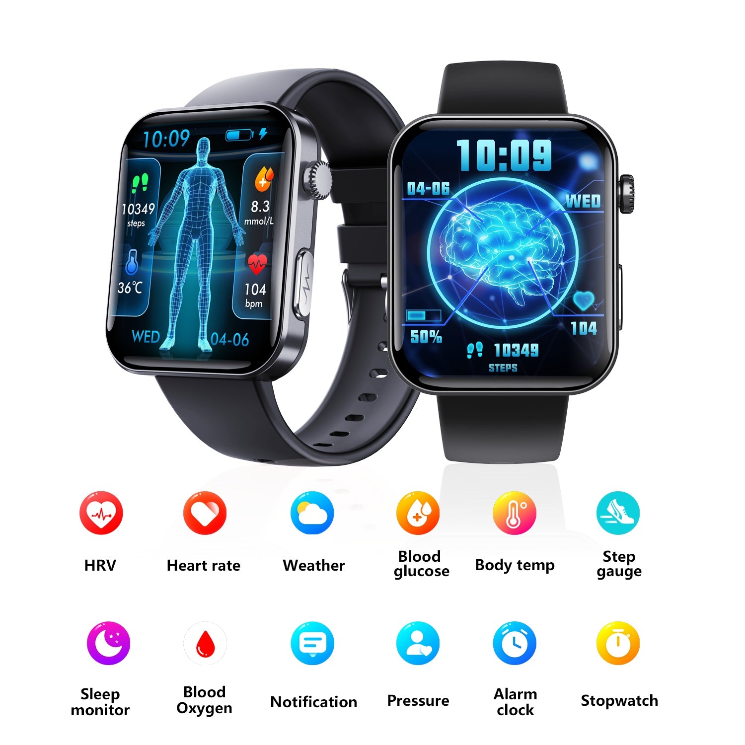 Smart Watch For Men and Women with Fitness Tracker