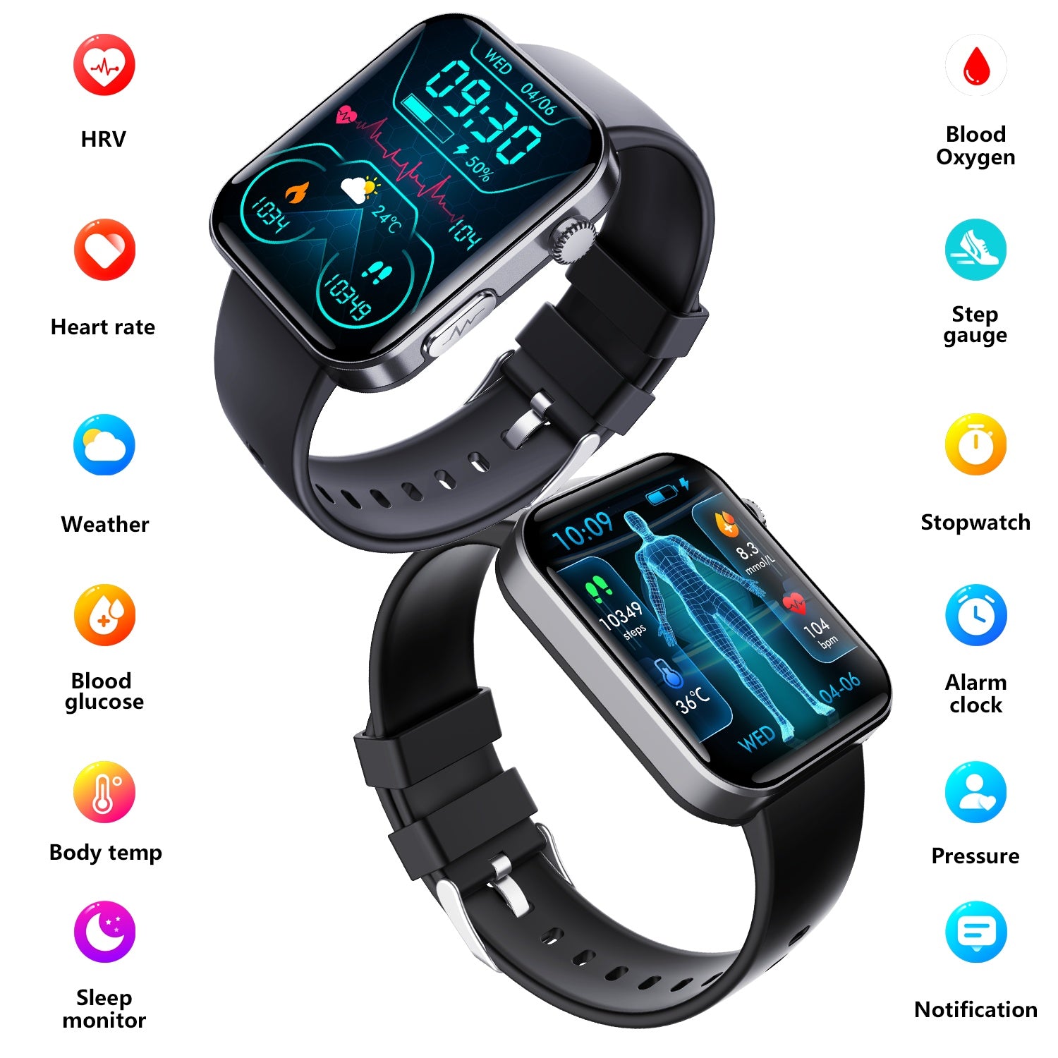 Smart Watch For Men and Women with Fitness Tracker